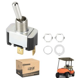 10L0L Golf Cart Electric Toggle Switch for Yamaha G19, G22, G29 Models - Tow Run Switch Replaces OEM # JU2-H2727-00-00