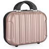 Tolida Makeup Travel Case, Hard Shell Cosmetic Organizer Bag with