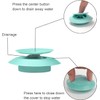 5 Pack Silicone Bathtub Stopper, Kitchen & Bathroom Drain Plug,