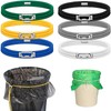 Trash Can Rubber Bands Fits 33 Gallon Trash Cans Colorful
