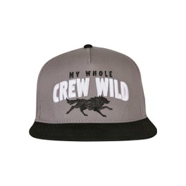 Cayler & Sons Men's Crew Wild Cap, Grey/black