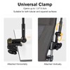 G4Free Double Chair Umbrella for 2 People with Adjustable Clamp,