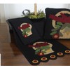 Home Collection by Raghu Bird in Basket Felt Table Runner,