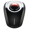 Kensington Orbit Wireless Trackball Mouse with Touch Scroll Ring (K72352US),Black