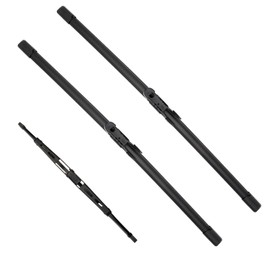 JustCar 3Pcs GMC Acadia Windshield Wiper Blades 2013 2014 2015 2016, Original Equipment Automotive Replacement Windshield Wiper Blades for My Car- 24"/21"/11T" (Set of 3)
