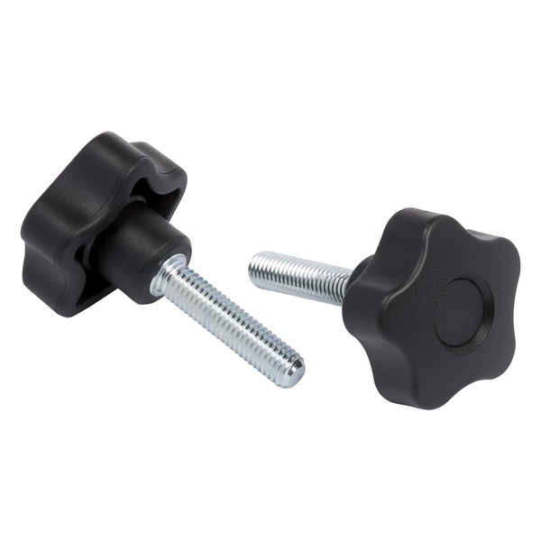 Trend Lobe Knob, M8x35mm, Pack of 2, Reinforced Plastic Knob