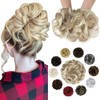 Soulwigger Messy Bun Hair Piece Wavy Curly Scrunchies Fluffy Donut