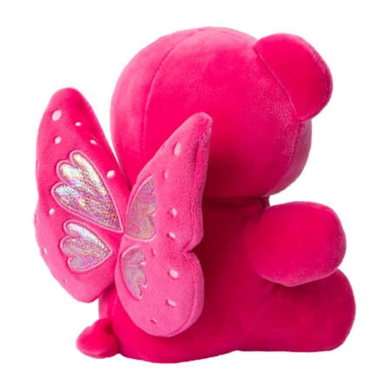 Yoonique Candy Bear Plush soft Teddy bear cub 7"butterfly/an