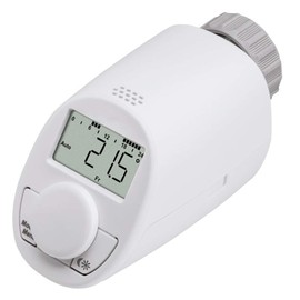 eqiva Electronic Radiator Thermostat Model N with Boost Function and Quiet Compact Gearbox Set of 5