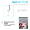 Lianup Fish Hook Remover Tool,Fishing Hook Quick Removal Device,Fishing Gear