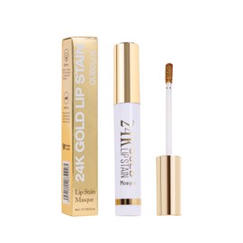 IATMOMOD Liquid Matte Lip Liner Stain Peel Off with Tweezer, Long Lasting, Waterproof 24K Gold Matte Lipstick Lip Gloss Tattoo for Women, Smudge-proof Non-Stick Cup Lip Tint Makeup Set01#