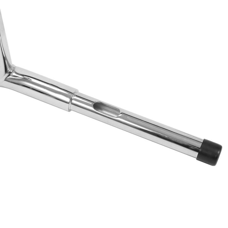 motor_parts2024 10" Meathook Ape Hanger Bars Handlebars For Harley Touring