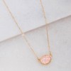 Light Pink Necklace for Women - Womens Necklace, Preppy Jewelry,