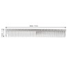 Tairantop Hairdressing Stainless Steel Metal Comb,Mustache Comb,Salon Hairdressing Comb Detangler