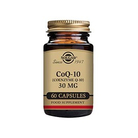 Solgar CoQ-10 (Coenzyme Q-10) 30 mg Vegetable Capsules - Pack of 60 - Helps Reduce Effects of Aging - Supports Energy Production - Vegan, Gluten Free and Kosher