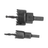 13Pcs Hole Saw 2Pcs Drill Bit Wood Sheet Metal Cutter
