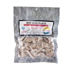 Fresh Is Best - Freeze Dried Beef Liver Fillet Treats for Dogs & Cats, 3.5 OZ
