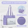 Keyck Handbag Women's 26L Waterproof Buffer Tote Bag Laptop Carry