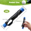 EBQOSK Golf Grip Trainer, Ergonomic Swing Trainers Aid with Black