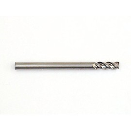 2215 PPLS Flat End Mill, For Aluminum, Carbide Blade, HRC45 Degree, 3 Blades, 0.2 inch (4 mm) Tip Diameter, Pack of 2