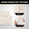PrinceDeco Stretch Sofa Slipcover 1 Piece Sofa Cover for 3