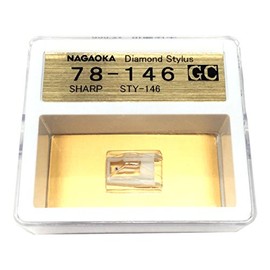 Nagaoka Replacement Needle for GC78-146 SHARP STY-146 Numark PT01 Scratch ION Record Player