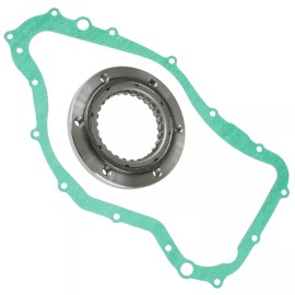 Caltric Starter Clutch One Way Sprag and Gasket for Arctic Cat 500 Auto 4X4 2003-2009