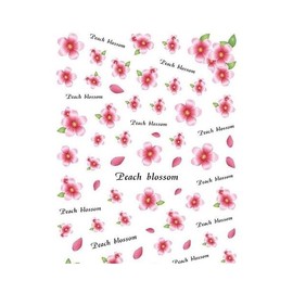 Daisy Sunflower Flowers Leaf Fruit Rose Violet Clover Nail Sticker R002 Nail Wraps Stickers Manicure Supplies for Women Nails Full Long Lasting Easy Apply and Remove