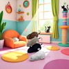 WLSuDHoncc Furry Mice Cat Toy Wind Up Realistic Mouse Toys