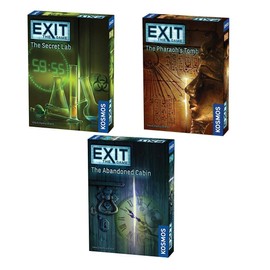 EXIT: The Game Paquete de 4 Escape Room Bundle | Temporada 4 | Robo en el Mississippi | Vuelo tormentoso | Cementerio del Caballero | Bosque Encantado