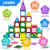 OSDUE 42 Pieces Magnetic Building Blocks Toy, Magnetic Toy Magnets