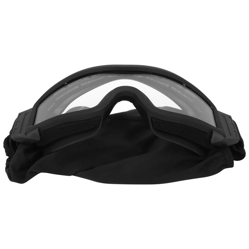 Tactics DustProof Protective Glasses Impact Resistant AntiExplosion Military Goggles(Black Frame