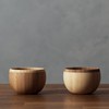 RIVERET MARI Drinking Cup 60ml Pair Set, Bamboo, Dishwasher Safe,
