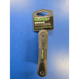 HILMOR -  FOLDING HEX KEY SET - 5/64" TO 1/4"- 1839048