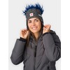 Eisbär Hat with Hair Men & Women Cocker Ski Austria