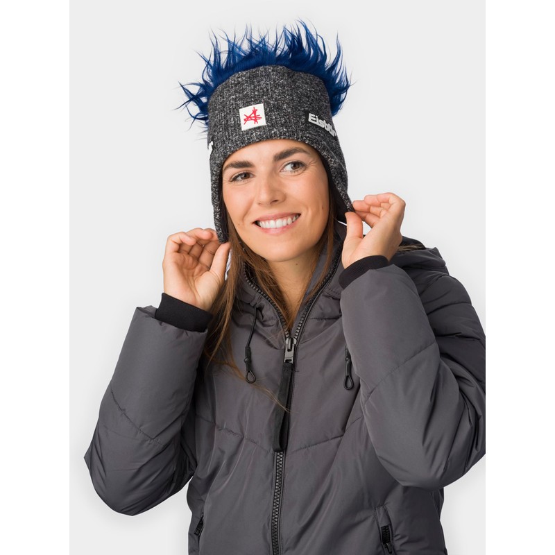Eisbär Hat with Hair Men & Women Cocker Ski Austria