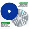 16PCS Wet Dry Diamond Polishing Pad Kit, 4 Inch Diamond