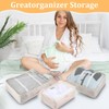 12 Pcs Packing Cubes for Suitcase Travel Luggage Bags Bulk