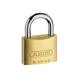 ABUS 02860 Brass Padlock with 5251 Alike Keyed