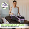 Gradient Fitness Stretching Strap for Physical Therapy, 12 Multi-Loop Stretch