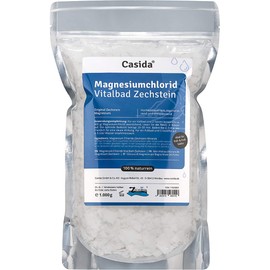 Magnesium Chloride Vital Bath 1000 g – Original Zechstein Mineral – Pure Natural Magnesium Chloride Hexahydrate for Bathing or Foot Bath - Suitable for Magnesium Oil