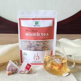 Wins Town Womb Tea, Herbal Tea for Women's Health, Support Uterus Clean and Detox, 10 Tea Bags