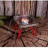 Camping Moon MS-1011 Extra Thick Wire Grill Stand, Mini, 2