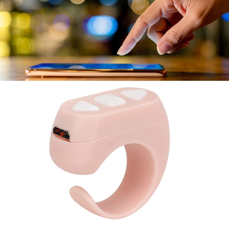 Fingertip Page Turner for Bluetooth Control Page Turner with Multisystem