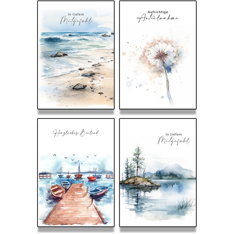 the lazy panda card company Set of 24 Recycled Paper