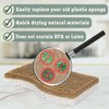 Natural Kitchen Sponge - Biodegradable Compostable Plant Based Coconut Scrubber