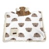 GabeFish Dog Cape Blanket for Small Dogs, Cute Puppy Fleece