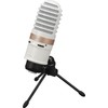 Yamaha YCM01UW - Micrófono USB de Condensador para Live Streaming,