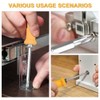 Utoolmart Multi-Bit Stubby Screwdriver, Adjustable Length and Reversible Dual End,