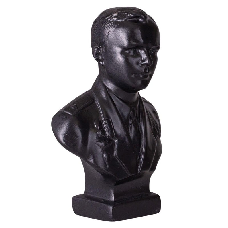 Sowjetischer Russischer Kosmonaut Juri Gagarin stein Büste Statue Skulptur 11